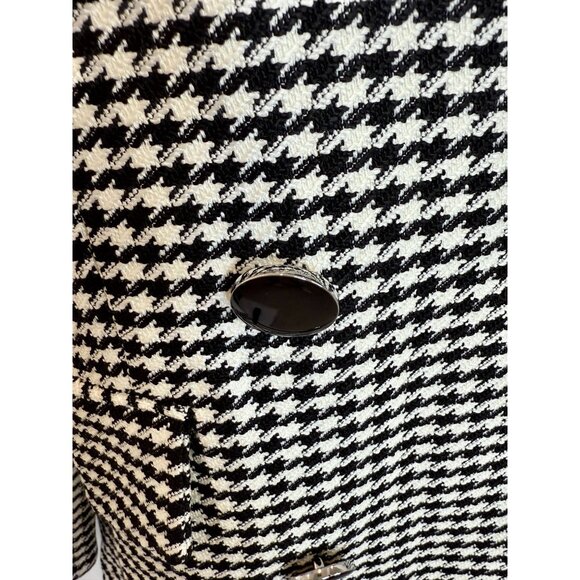 NEW VERONICA BEARD Black White Chek aHutchinson Dickey Jacket NWT - Size S - Picture 11 of 11